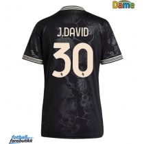 Juventus Jonathan David #30 Tredjedrakt Dame 2025-26 Kortermet